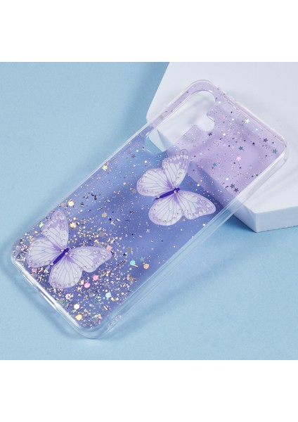 Samsung Galaxy S25+ Kılıf Epoksi Pvc Tpu Estetik Telefon Kapağı-Mor (Yurt Dışından) modelleri