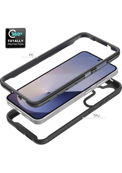 Samsung Galaxy S25 Kılıf Düşme Önleyici 2'si 1 Arada Pc+Tpu Telefon Kapağı-Mavi (Yurt Dışından) indirimleri