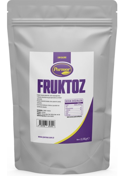 Fruktoz 2,5 kg