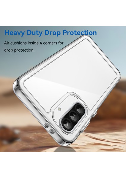 Samsung Galaxy A36 5g Kılıf Tpu+Akrilik Koruyucu Şeffaf Telefon Kapağı-Şeffaf (Yurt Dışından) fırsatları