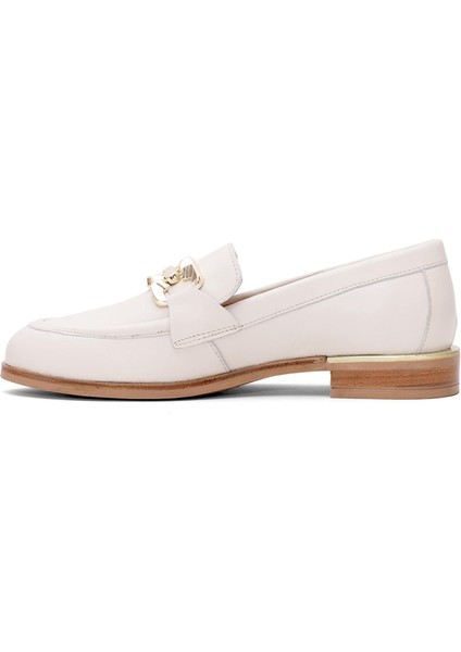 2455212Y Kadın Hakiki Deri Casual Ayakkabı Bej modelleri