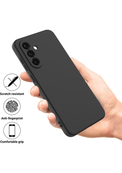 Samsung Galaxy A36 5g Kılıf Sıvı Silikon Telefon Arka Kapak El Askılı-Siyah (Yurt Dışından) fiyatları