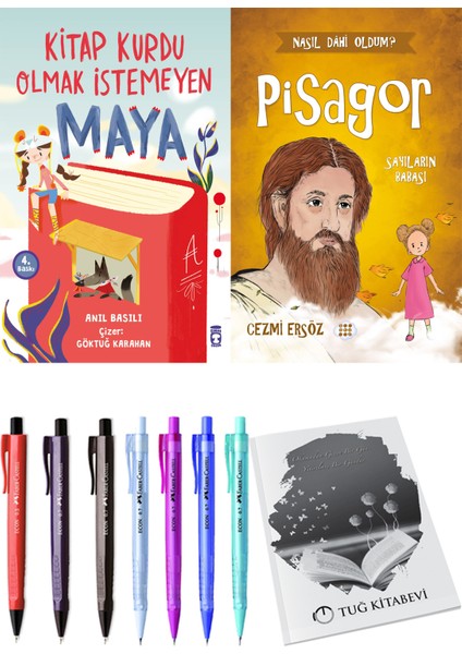 Kitap Kurdu Olmak İstemeyen Maya ve Pisagor Sayıların Babası