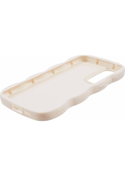 Samsung Galaxy S24 Fe Kılıf Tpu Koruyucu Telefon Kapağı Benzersiz Kıvırcık Dalga Çerçeve-Beyaz (Yurt Dışından) indirimleri