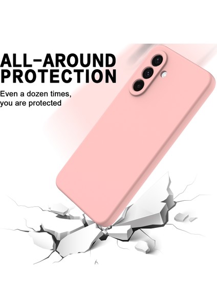 Samsung Galaxy A36 5g Kılıf Sıvı Silikon Telefon Arka Kapak El Askılı-Pembe (Yurt Dışından) indirimleri