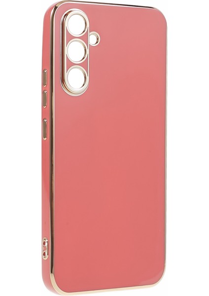 Samsung Galaxy A56 5g Kılıf Tpu Slim Fit Darbeye Dayanıklı Telefon Kapağı 6d Galvanik-Kırmızı (Yurt Dışından)