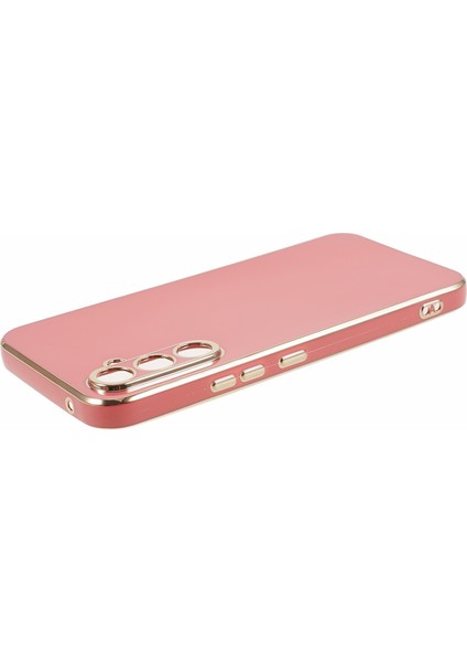 Samsung Galaxy A56 5g Kılıf Tpu Slim Fit Darbeye Dayanıklı Telefon Kapağı 6d Galvanik-Kırmızı (Yurt Dışından)