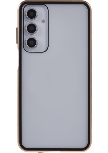 Samsung Galaxy A16 4g/5g Kılıf Manyetik Tam Koruma Şeffaf Telefon Kapağı-Altın (Yurt Dışından) fiyatları