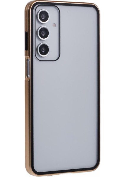 Samsung Galaxy A16 4g/5g Kılıf Manyetik Tam Koruma Şeffaf Telefon Kapağı-Altın (Yurt Dışından) fırsatları