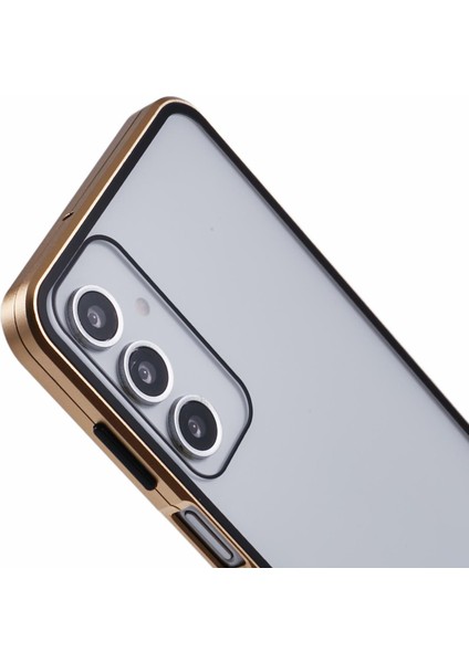 Samsung Galaxy A16 4g/5g Kılıf Manyetik Tam Koruma Şeffaf Telefon Kapağı-Altın (Yurt Dışından) indirimleri