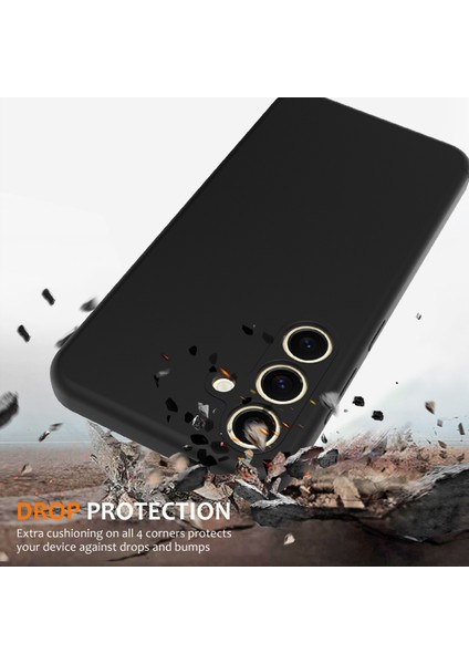 Samsung Galaxy S24 Fe Kılıf Magsafe Anti-Drop Sıvı Silikon Telefon Kapağı ile Uyumlu-Siyah (Yurt Dışından) fiyatları