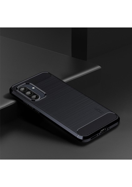 Mofı Jk Tpu Serisi-1 Samsung Galaxy A36 5g Kılıf Karbon Fiber Doku Tpu Yumuşak Telefon Kapağı-Mavi (Yurt Dışından) indirimleri