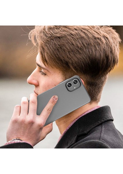 Samsung Galaxy A06 Kılıf Tpu+Pc Telefon Arka Kapak Mat Yarı Saydam Tasarım-Siyah (Yurt Dışından) indirimleri