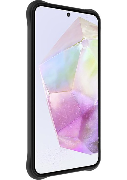 Imak Uc-6 Serisi Samsung Galaxy A36 5g Kılıf Su Damlası Doku Kaymaz Mat Tpu Kapak-Mat Siyah (Yurt Dışından) fırsatları
