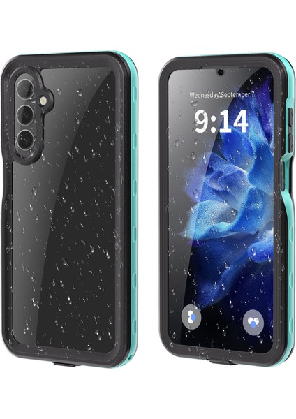 Redpepper Samsung Galaxy A16 5g/4g Kılıf IP68 Su Geçirmez Pc+Tpu Telefon Kapağı-Mavi (Yurt Dışından)