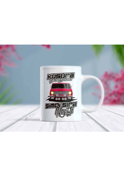 Tofaş Otomobil Tasarımlı Komik Kupa Bardak