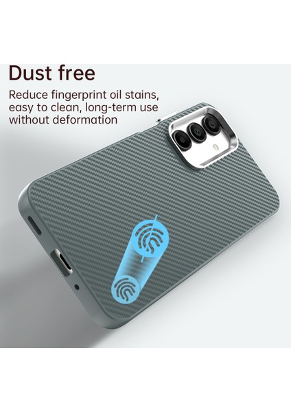 Samsung Galaxy A35 5g Kılıf Cep Telefonu Hibrit Arka Kapak Karbon Fiber Doku-Gri (Yurt Dışından) fırsatları