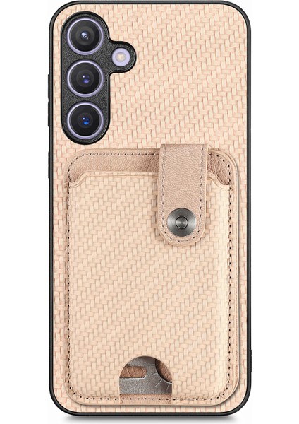 Samsung Galaxy S25 Kılıf Kart Yuvaları Kickstand Telefon Arka Kapak Kart Aracı-Haki Için (Yurt Dışından) fırsatları