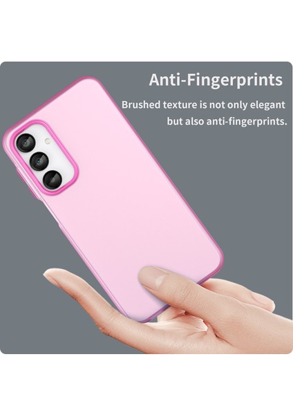 Samsung Galaxy A16 5G/A16 4g Kılıf Tpu+Pc Telefon Arka Kapak Mat Yarı Saydam Tasarım-Gül (Yurt Dışından) modelleri