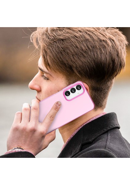 Samsung Galaxy A16 5G/A16 4g Kılıf Tpu+Pc Telefon Arka Kapak Mat Yarı Saydam Tasarım-Gül (Yurt Dışından) indirimleri