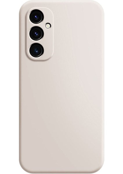 Samsung Galaxy A16 5g/4g Tpu Kılıf Düz Kenar Korumalı Telefon Kapağı-Bej (Yurt Dışından)