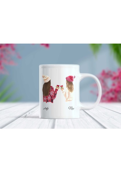 Isimli Arkadaş Kupa Bardak