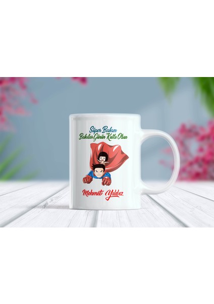 Babalar Günün Kutlu Olsun Isimli Babaya Özel Kupa Bardak