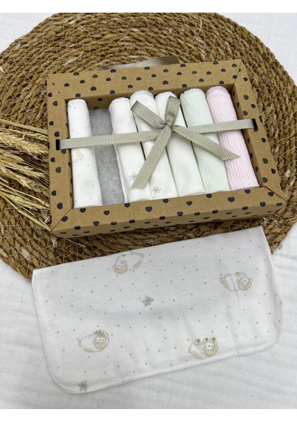 Pamuk 7'li Bebek Ağız Mendili 20 x 20 cm fiyatları