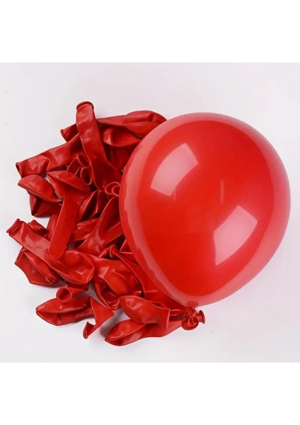 6 Ay Kınası 100 Adet Balon Zincir Seti 12 Inch