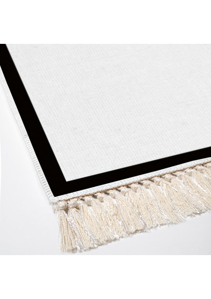 Kaymaz Dijital Mutfak & Salon Halı Toprak Saçaklı Dokuma E5001 Açık Gri modelleri