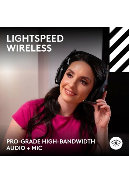 G Astro A50 x Lıghtspeed Kablosuz Oyun Kulaklığı + Baz Istasyonu Siyah Playsync Audio