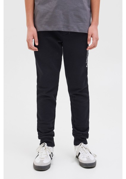 Jpstgordon Jjbeau Siyah Erkek Çocuk Eşofman Altı