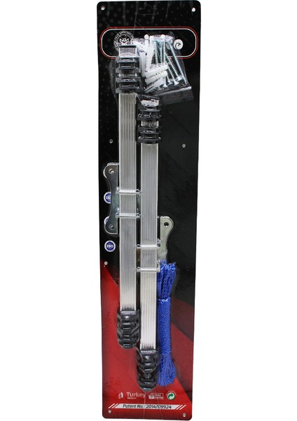 Vese Tks-03 Balkon Içi Makaralı Çamaşır Askısı (5060)