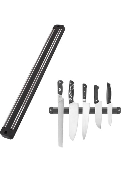 Mıknatıslı Paslanmaz Duvar Bıçak Askısı Standı 55 cm Aparat (5060) fırsatları