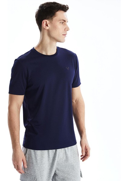 Xsıde Bisiklet Yaka Kısa Kollu Erkek Spor Tişört