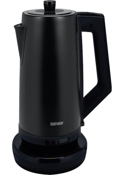 GM-7376S Beliz Çelik Kettle Siyah