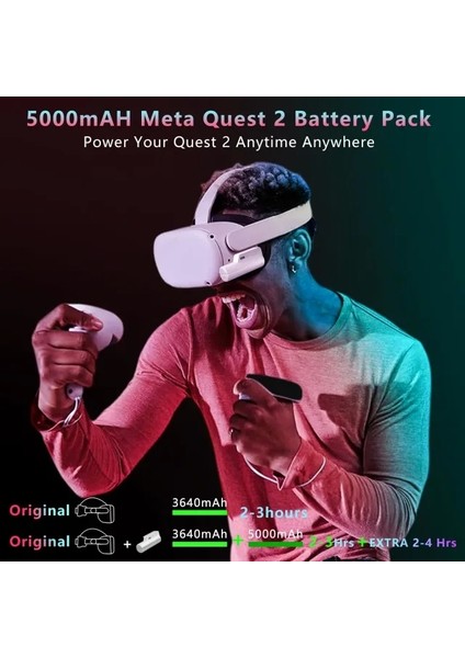 Oculus Quest 2 Için Pil Paketi 1 Pack For Quest 2 modelleri