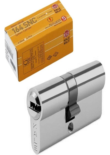 68 mm Sistem Silindir Çelik Pimli Nikel 164SNC00005