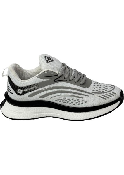 Erkek Siyah Mavi Sneaker Günlük Spor Ayakkabı 33