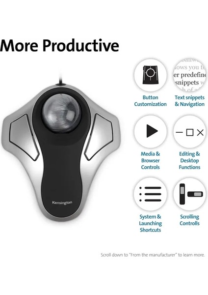 Orbit K64327F Iztopu Mouse Finger Operated