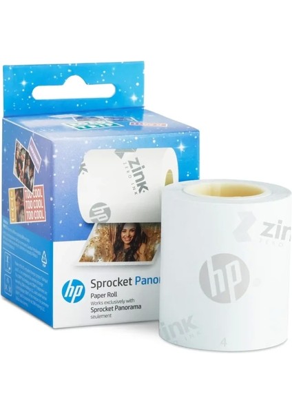 Sprocket Panorama Instant Taşınabilir Renkli Etiket ve Fotoğraf Yazıcısı Başlangıç Paketi Gri Starter Bundle