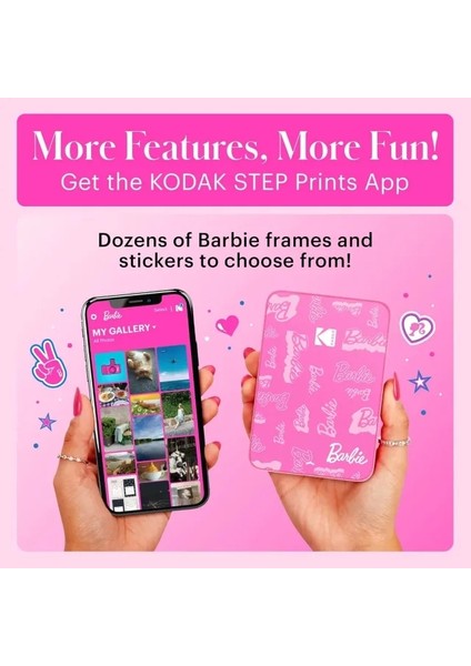 Step Anında Renkli Fotoğraf Yazıcısı Barbie Signature Printer
