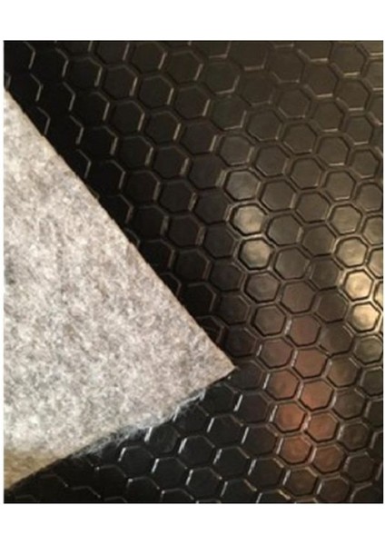 Para Desenli Muşamba 2x 3,50 Metre Siyah Keçeli Paralı Muşamba Zemin Oto Taban Döşemesi