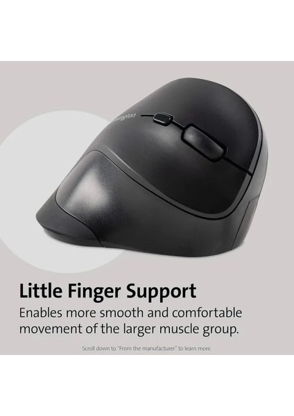 Ergonomik Dikey Kablosuz Fare (K75575WW) Mid-Size modelleri