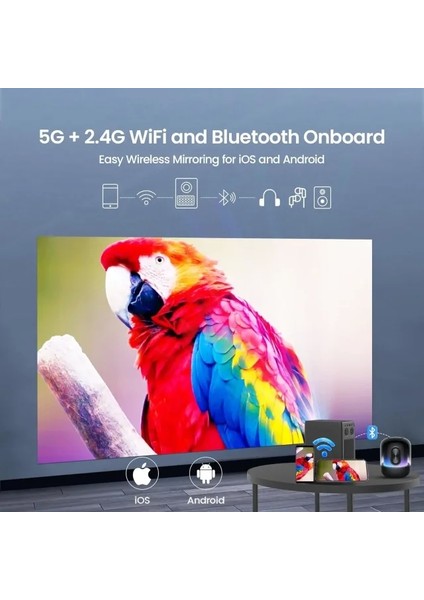 Technologies Pro Sürümü Premium Projektör Hdr 5g Regular Edition