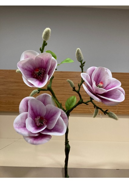 Yapay Çiçek Manolya Lila 55 cm fiyatları
