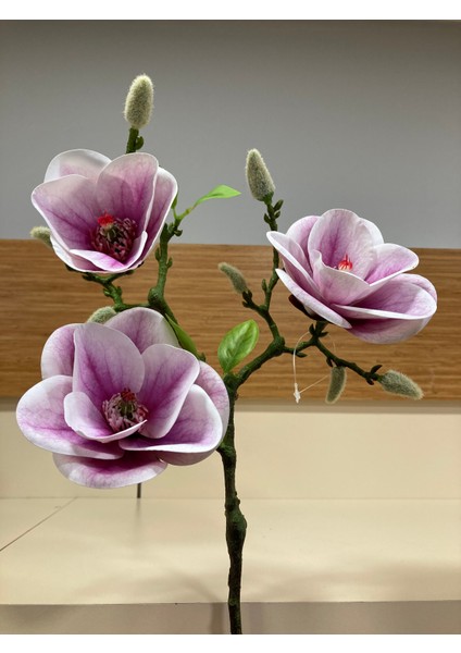 Yapay Çiçek Manolya Lila 55 cm indirimleri