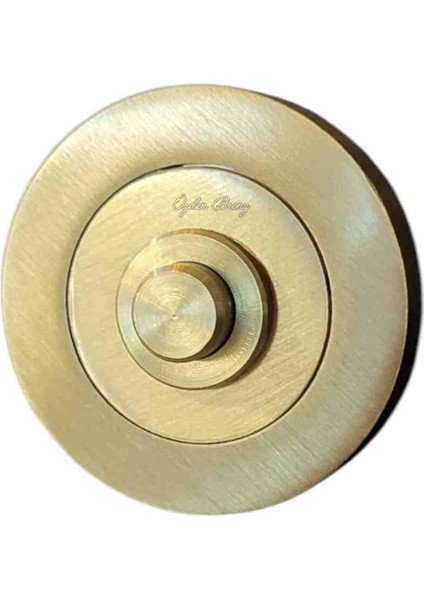 Pirinç Yuvarlak Kapı Zili
