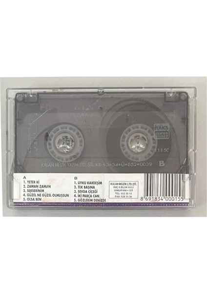 Fikret Kızılok Zaman Zaman Kaset (Orjinal Dönem Baskı)