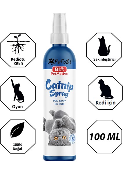 Kediler İçin Oyun Spreyi 100 ml